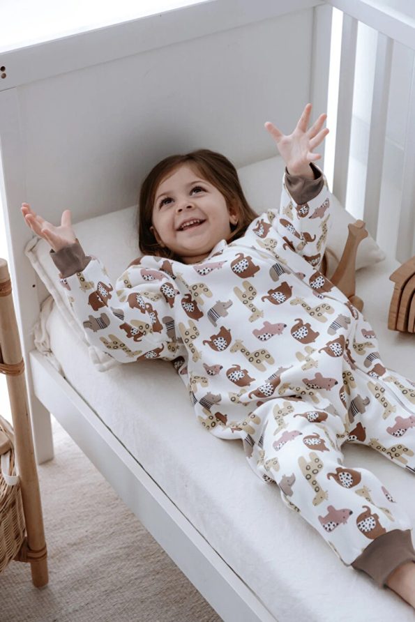 Lilabio Kids 1.5-2 Tog Patterned Sleep Sack