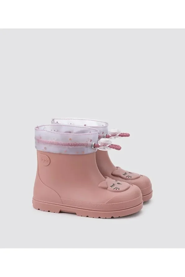 IGOR Mendi Gato Girls' Rain Boots in Dusty Pink