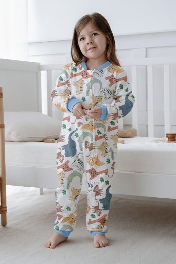 Lilabio Kids 1.5-2 Tog Printed Sleep Suit
