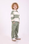 Mixima Boys' Seasonal Two-Piece Tracksuit with Collar for Ages 3-8