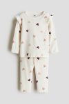 H&M Ribbed Cotton Set
