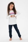 U.S. Polo Assn. Girls' Navy Pajama Set