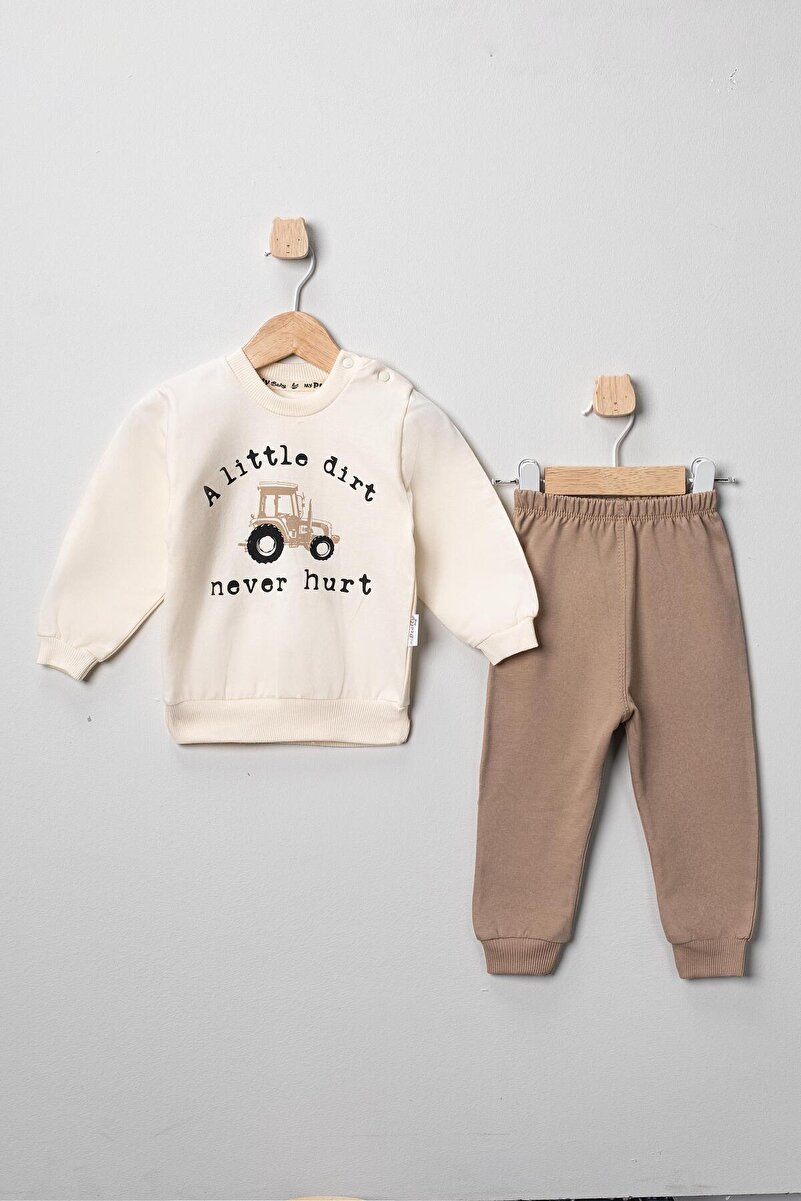 1_org_zoom-41.jpg MyPrettyBaby Tractor Print Boys Cotton Seasonal Outfit Set