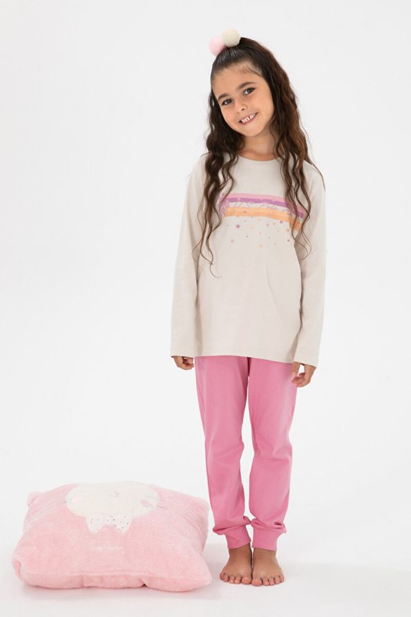 U.S. Polo Assn. Girls' Pink Pajama Set