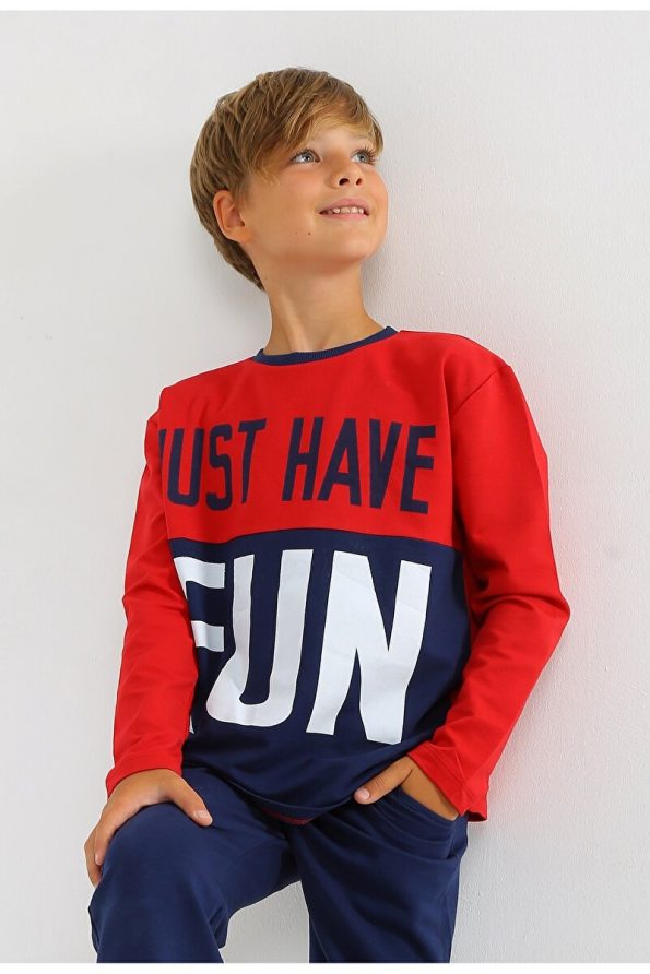 Vitmo Sweatshirt Set for Boys Ages 5-15