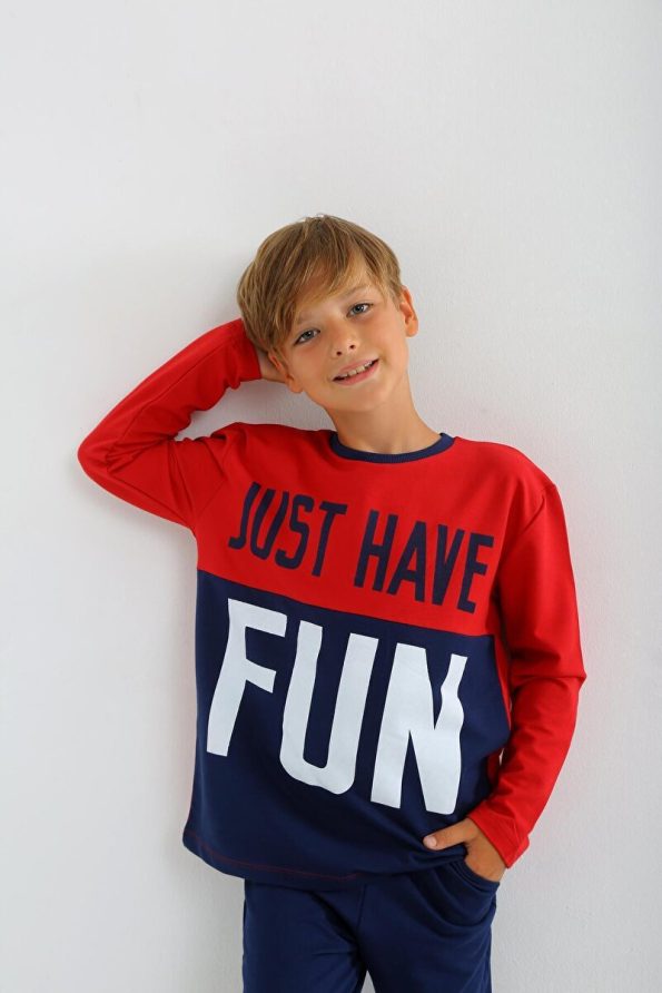 Vitmo Sweatshirt Set for Boys Ages 5-15