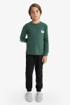 Defacto Boys' Printed Long Sleeve Pajama Set
