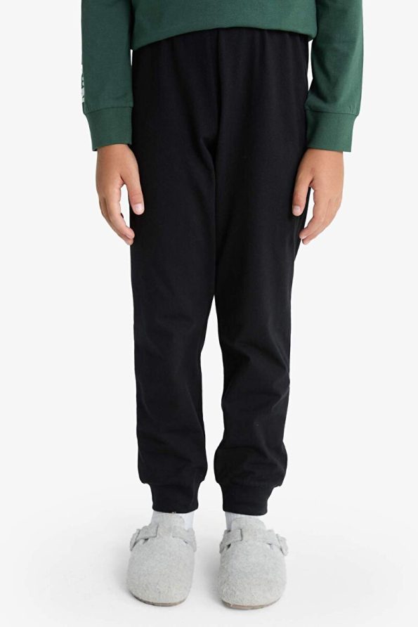 Defacto Boys' Printed Long Sleeve Pajama Set