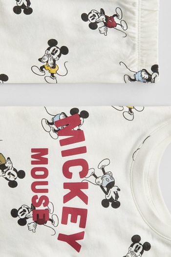 H&M Cotton Printed Jersey Pajama Set