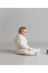 Enfal Baby Ear Hooded Checked Welsoft Lined Baby Snowsuit