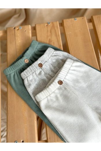 Zuff Baby Boys' 3-Pack Fitted Pants for Toddlers