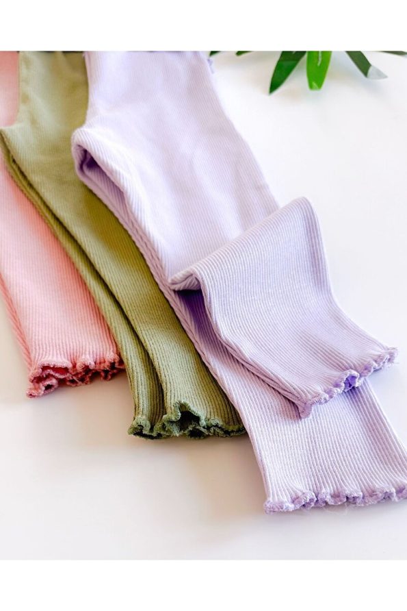 Riffy Baby Ribbed Cotton Leggings
