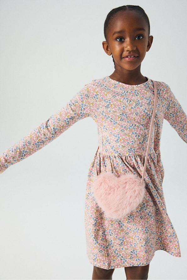 H&M Printed Cotton Dress