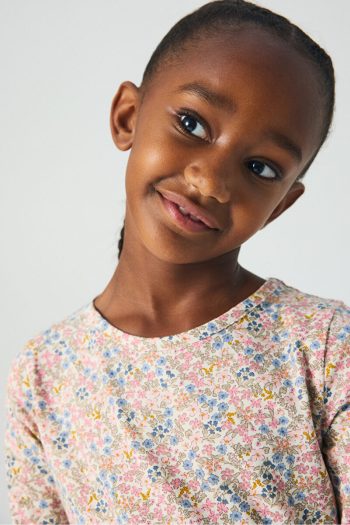 H&M Printed Cotton Dress
