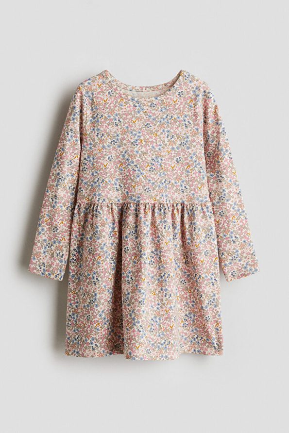 H&M Printed Cotton Dress