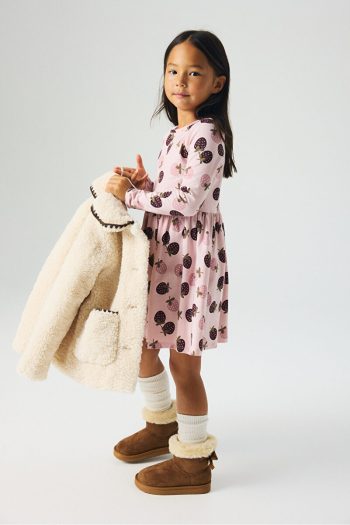 H&M Printed Cotton Dress