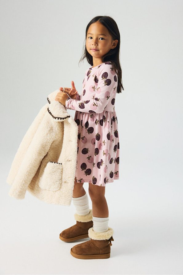 H&M Printed Cotton Dress