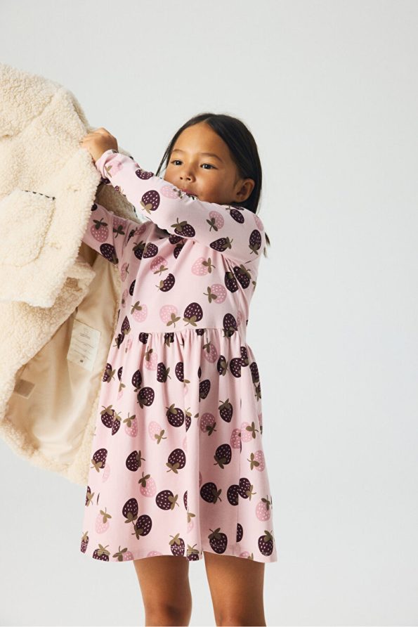H&M Printed Cotton Dress