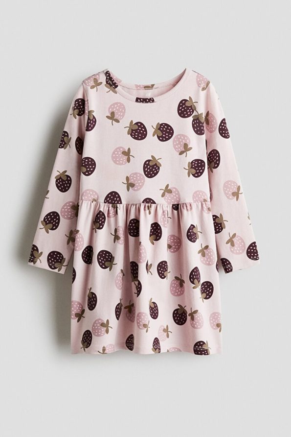 H&M Printed Cotton Dress