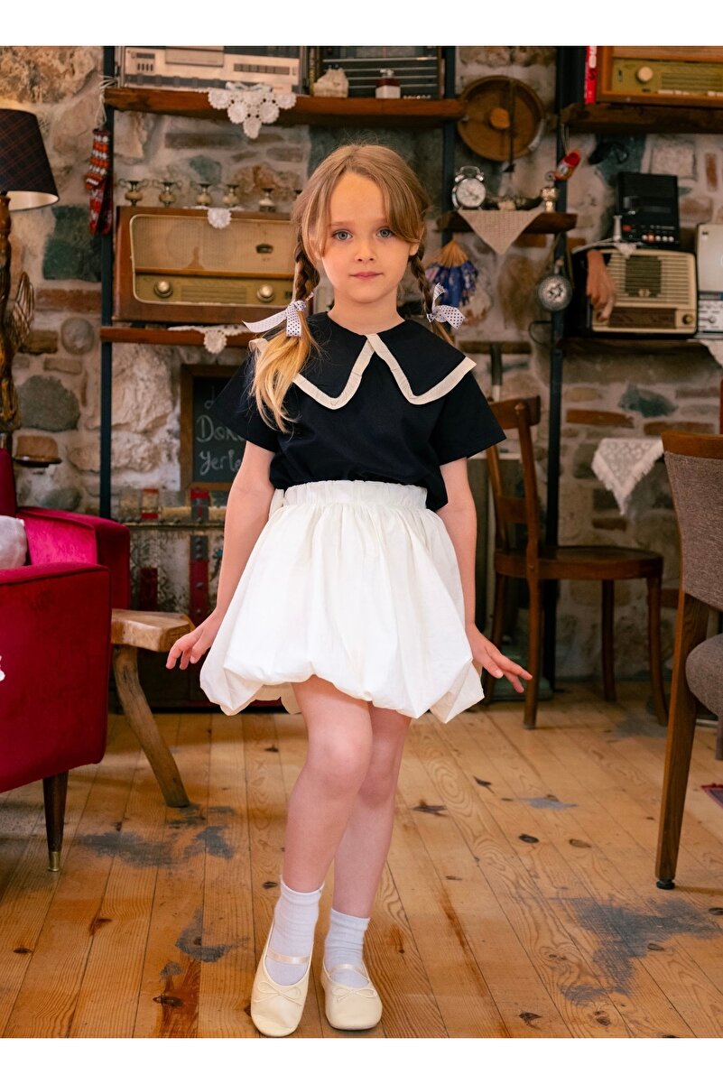 1_org_zoom-604.jpg BONBONO KIDS Girls' Balloon Skirt and Shirt Set