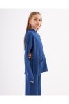 Hilal Akıncı Kids Girls Hoodie Pocket Sweatshirt and Knit Pants Set