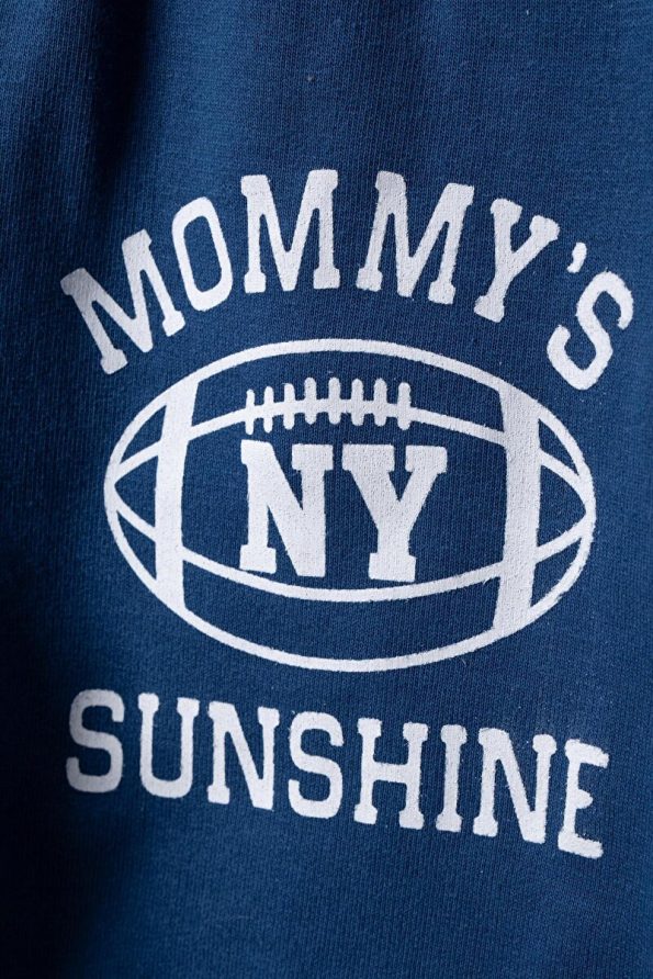MyPrettyBaby American Football Embossed Print Seasonal 100% Cotton Two-Piece Set