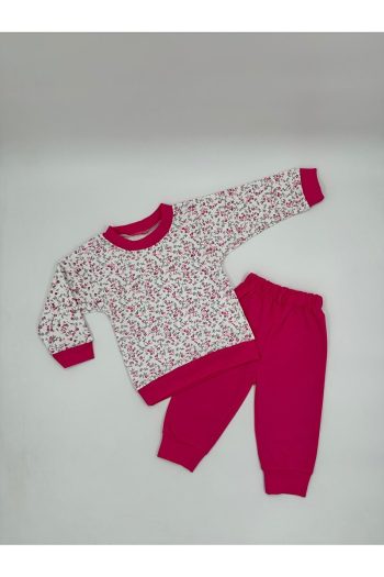 Feyza Floral 100% Cotton Baby Girl Outfit Set