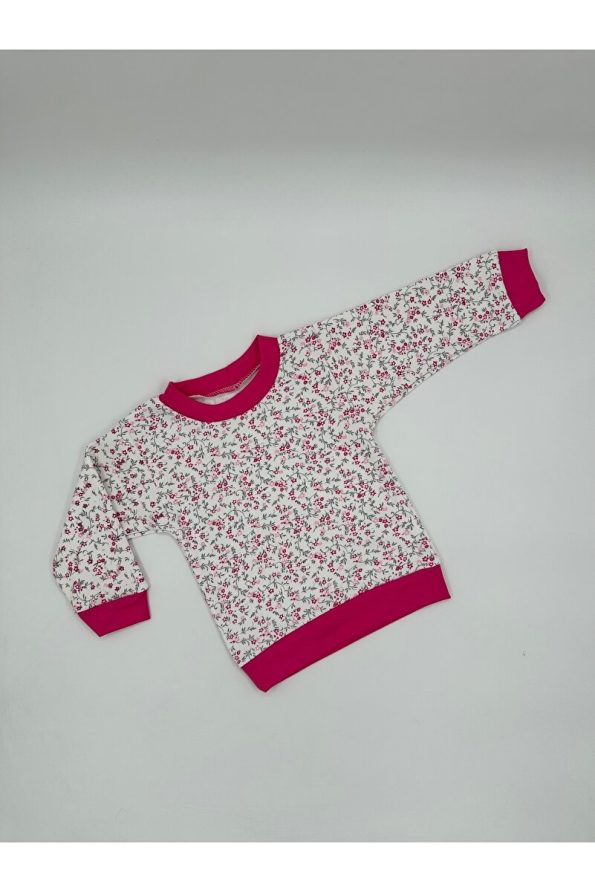 Feyza Floral 100% Cotton Baby Girl Outfit Set