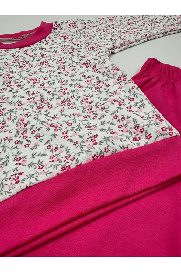 Feyza Floral 100% Cotton Baby Girl Outfit Set