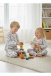 Feyza Droplet Pattern 100% Cotton Soft Baby Set