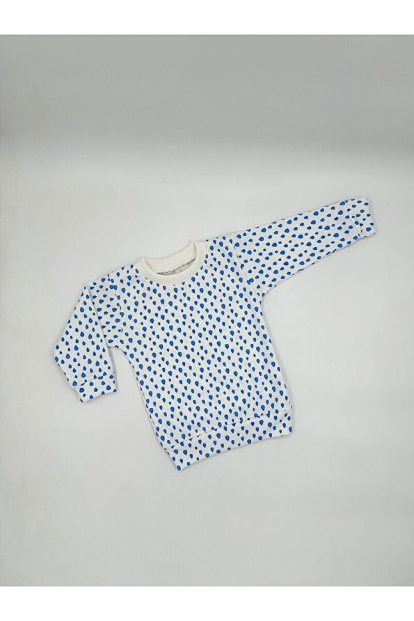 Feyza Droplet Pattern 100% Cotton Soft Baby Set