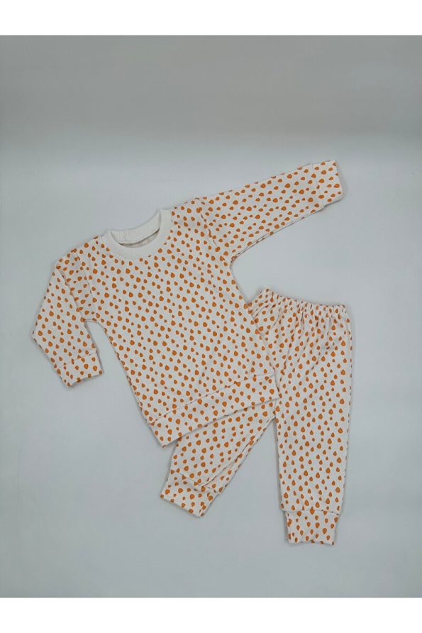 Feyza Drop Pattern 100% Cotton Soft Baby Outfit
