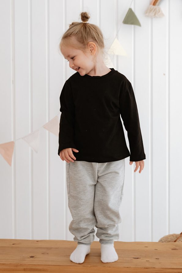 Lilabio Fleece-Lined Jogger Pants for Kids