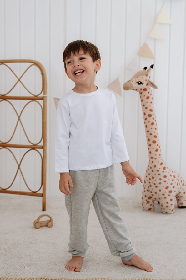 Lilabio Fleece-Lined Jogger Pants for Kids