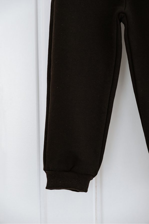Lilabio Fleece Lined Jogger Pants for Kids