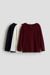 H&M Set of 3 Long Sleeve T-Shirts