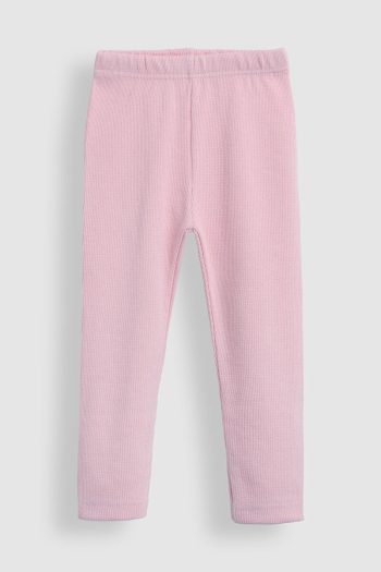 Morshey Blush Pink Natural Cotton Kids Leggings for Ages 1-5