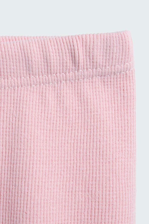 Morshey Blush Pink Natural Cotton Kids Leggings for Ages 1-5