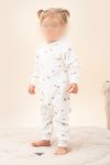 Baby Printed Bodysuit for Boys and Girls with Long Sleeves
