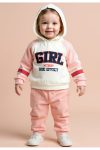 Tuabella 100% Cotton Hooded Baby Set
