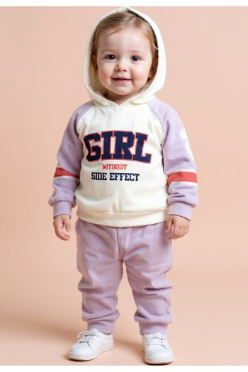 Tuabella 100% Cotton Hooded Baby Set