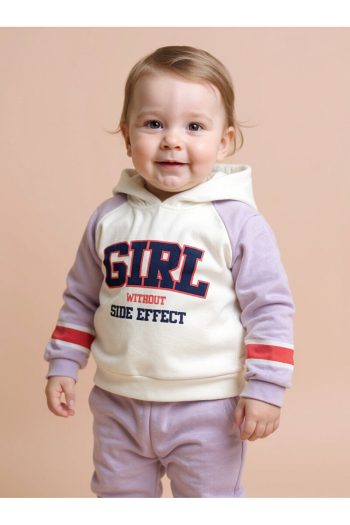 Tuabella 100% Cotton Hooded Baby Set