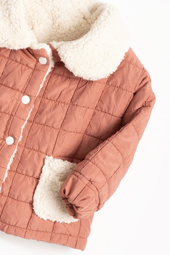 Vauva Baby Jacket - Thickly Padded, Fleece Lined, Winter Warmth Model