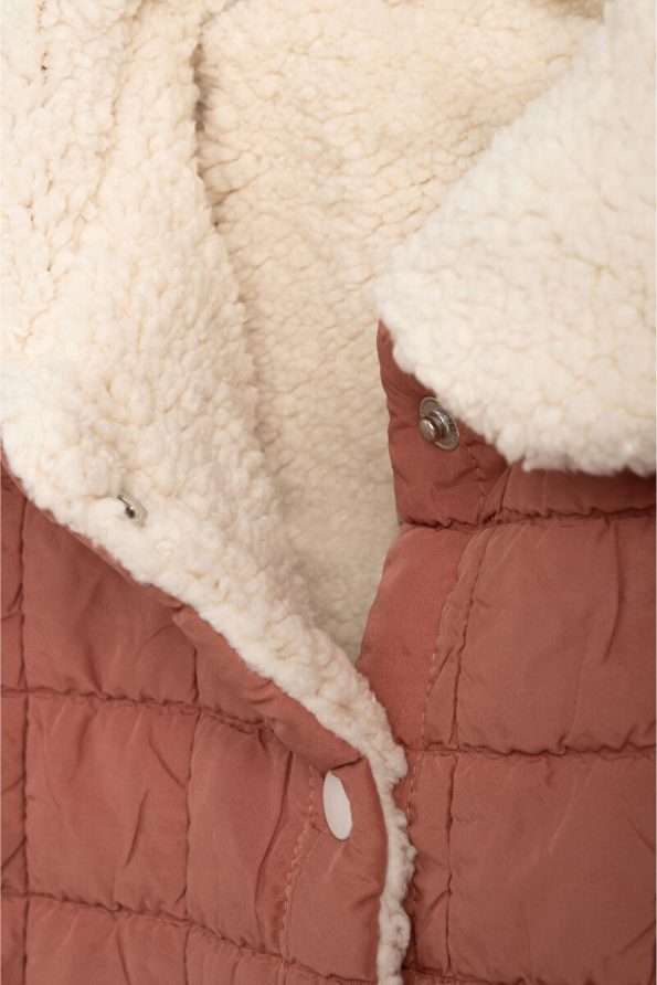 Vauva Baby Jacket - Thickly Padded, Fleece Lined, Winter Warmth Model