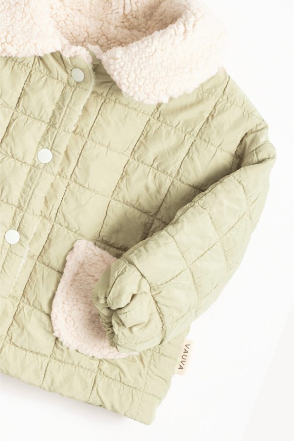 Vauva Baby Coat - Thickly Padded, Fleece Lined, Winter Warm Model