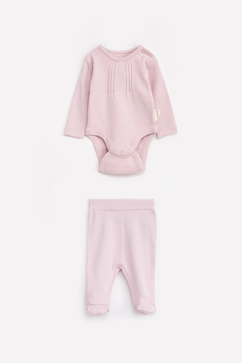 1_org_zoom-881.jpg Vauva Newborn Hospital Departure Set - 100% Cotton Baby Outfit
