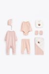 Vauva Newborn Hospital Departure Set - 100% Cotton Baby Outfit