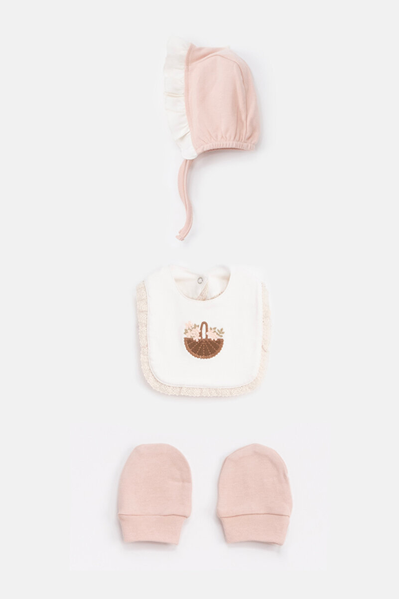 1_org_zoom-887.jpg Vauva Newborn Hospital Departure Set - 100% Cotton Baby Outfit