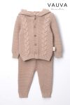 Baby Boy and Girl Knitted Two-Piece Seasonal Long Sleeve Set