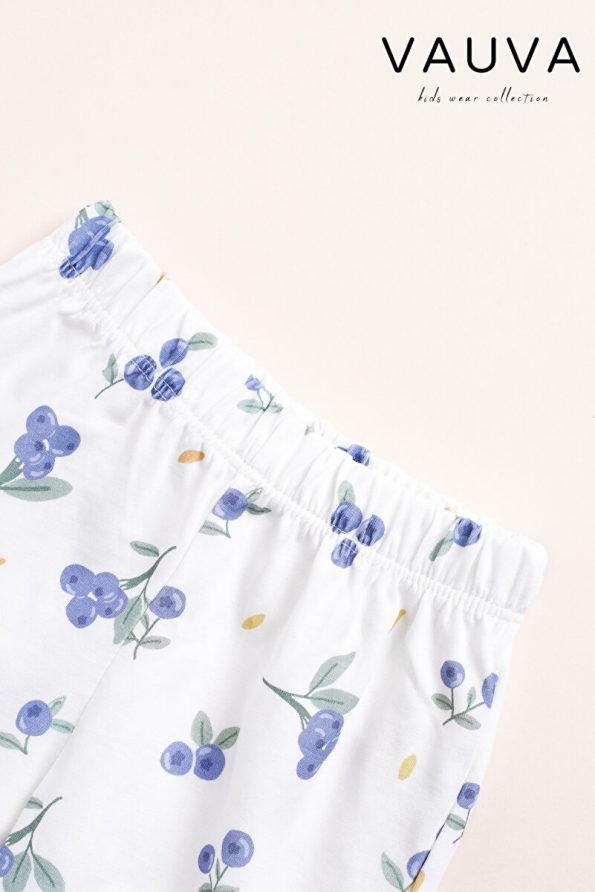 Vauva Long Sleeve Printed Pajama Set for Baby Boys and Girls